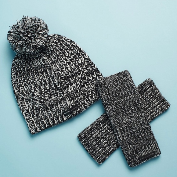 Rebecca Minkoff Accessories - Rebecca Minkoff Marled beanie and arm warmer set